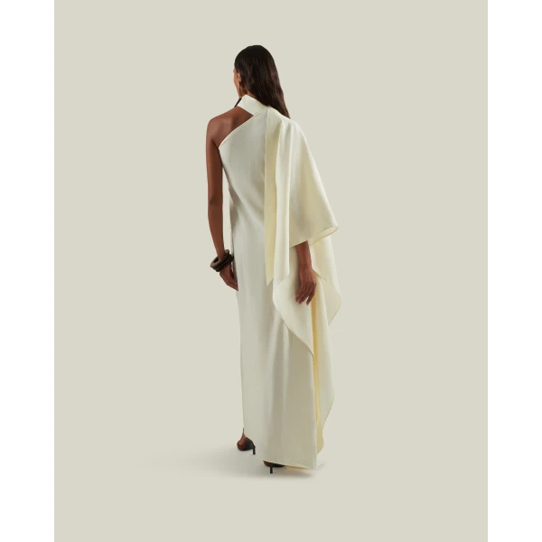Taller Marmo Paloma Linen Dress - Dresses - Italian Luxury Evening Wear at Luxury Shoes 