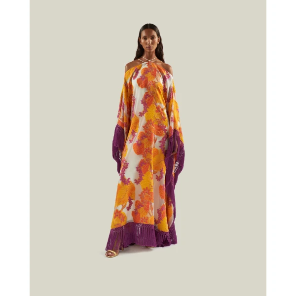 Taller Marmo Tallulah Kaftan - kimono - Italian Luxury Evening Wear at Luxury Shoes 