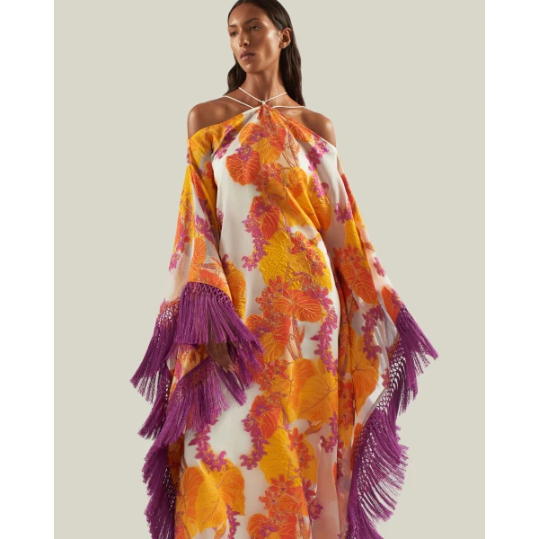 Taller Marmo Tallulah Kaftan - kimono - Italian Luxury Evening Wear at Luxury Shoes 