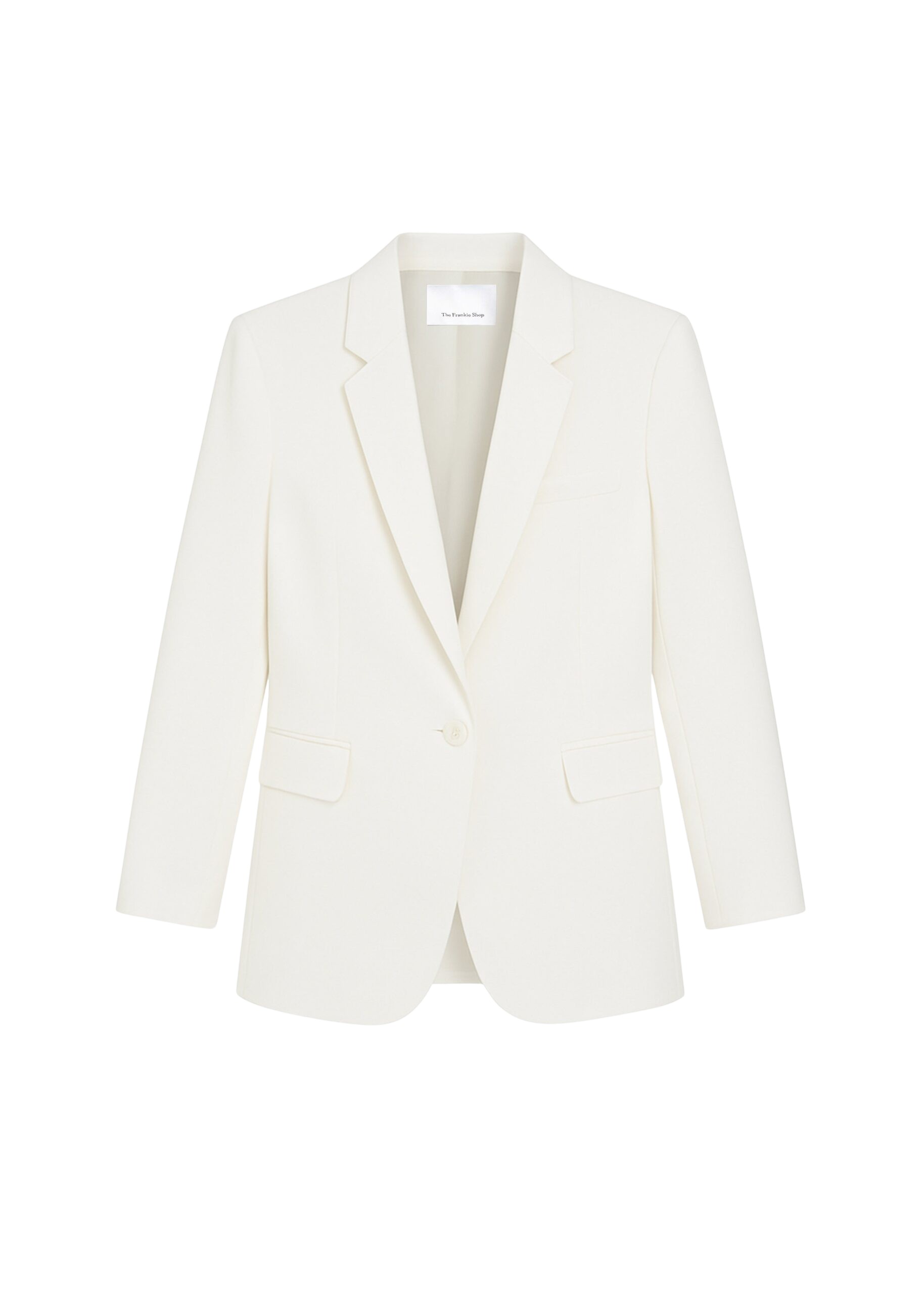 The Frankie Shop Amelia Tailored Blazer – White