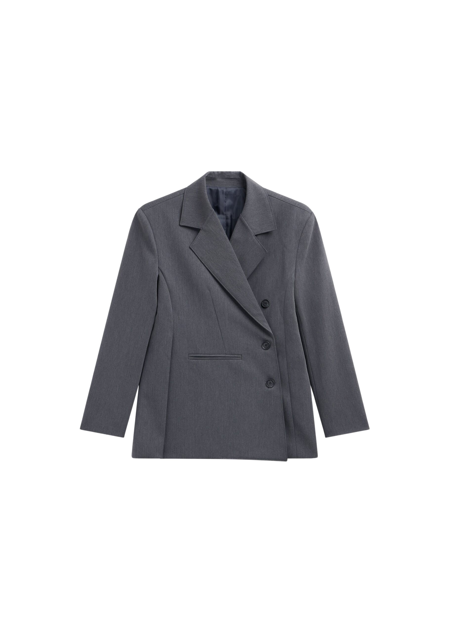 The Frankie Shop Antwerp Wrap Blazer – Grey