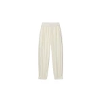 The Frankie Shop Articulated Vented Pants - Milk - Oversized Minimalist Pants in White - Shop at Luxury Shoes 
