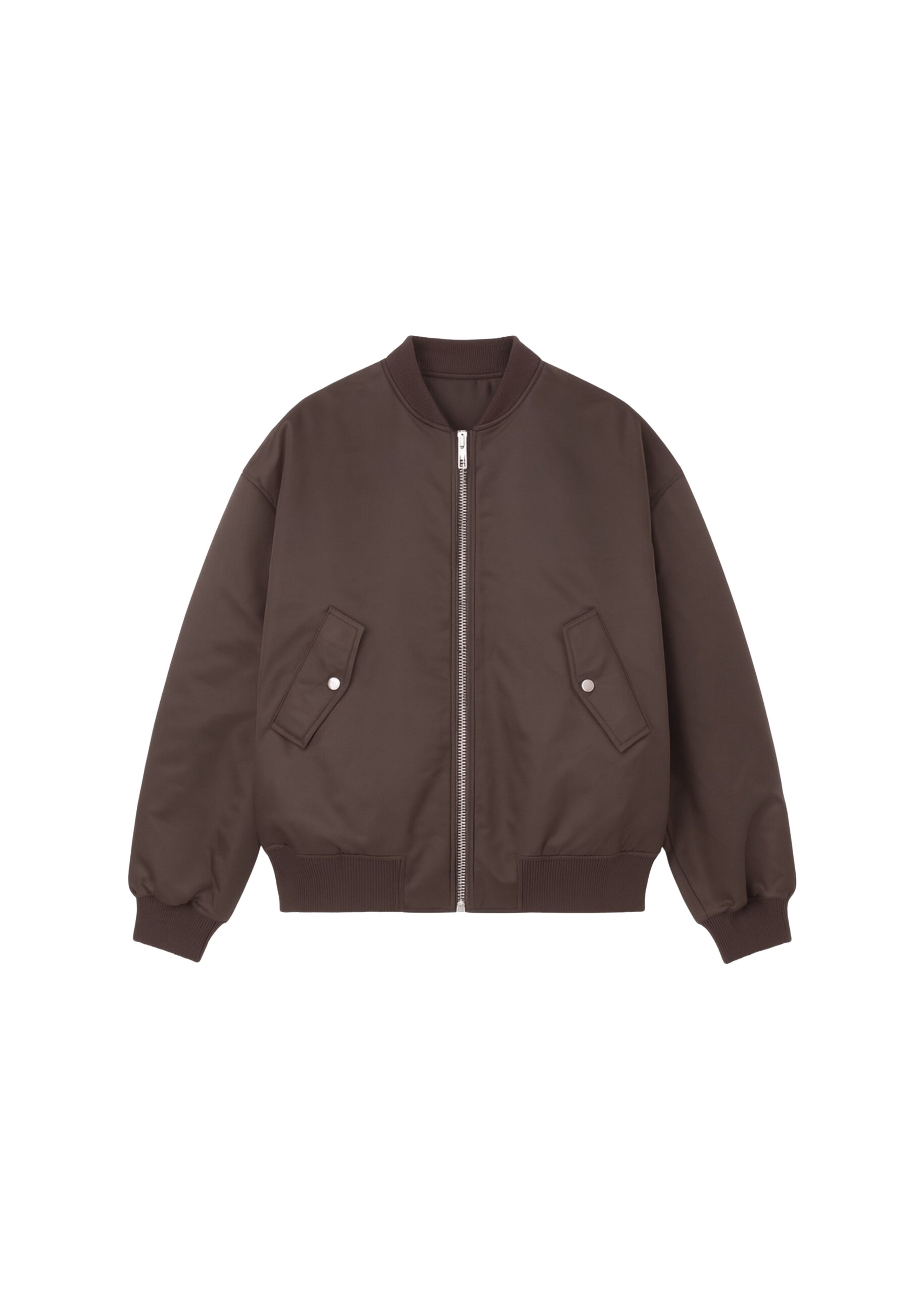 The Frankie Shop Astra Bomber Jacket – Brown