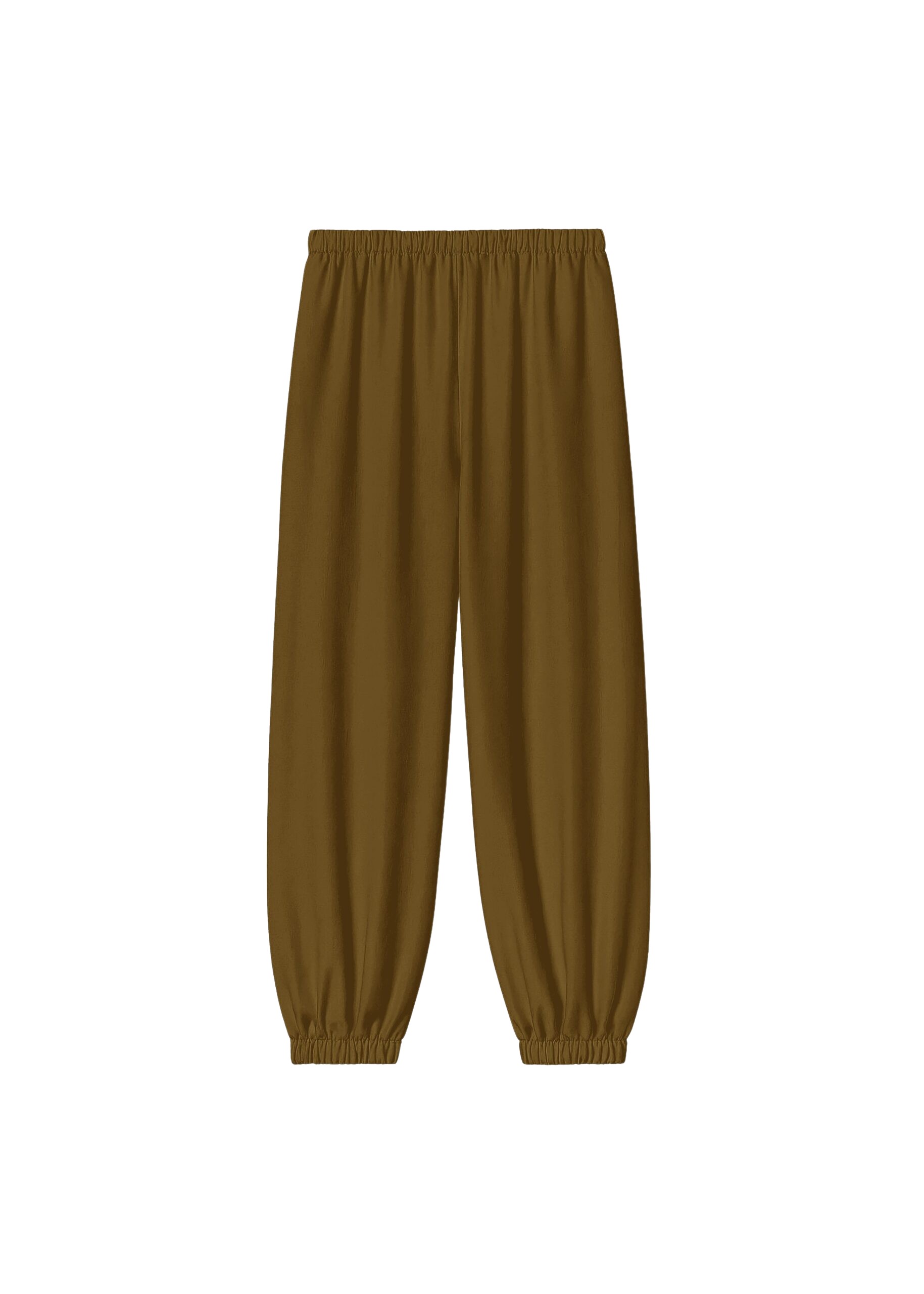 The Frankie Shop Aubray Balloon Pants – Olive Brown