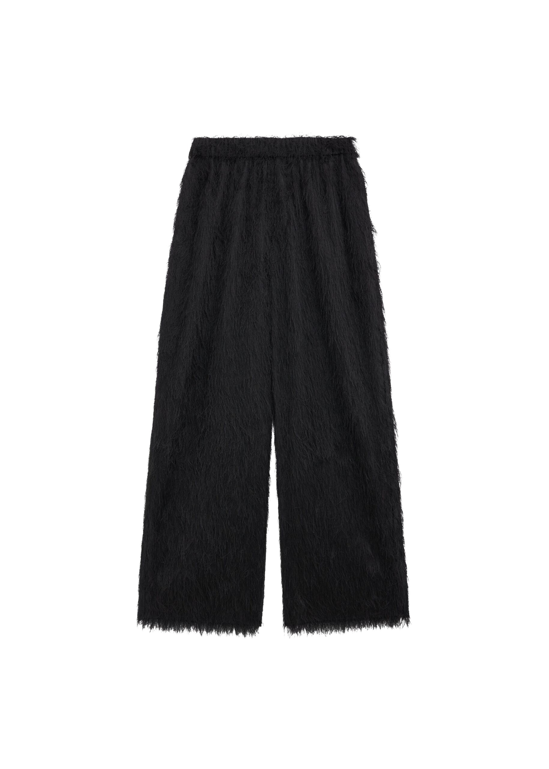 The Frankie Shop Baxter Fringed Track Pants – Black