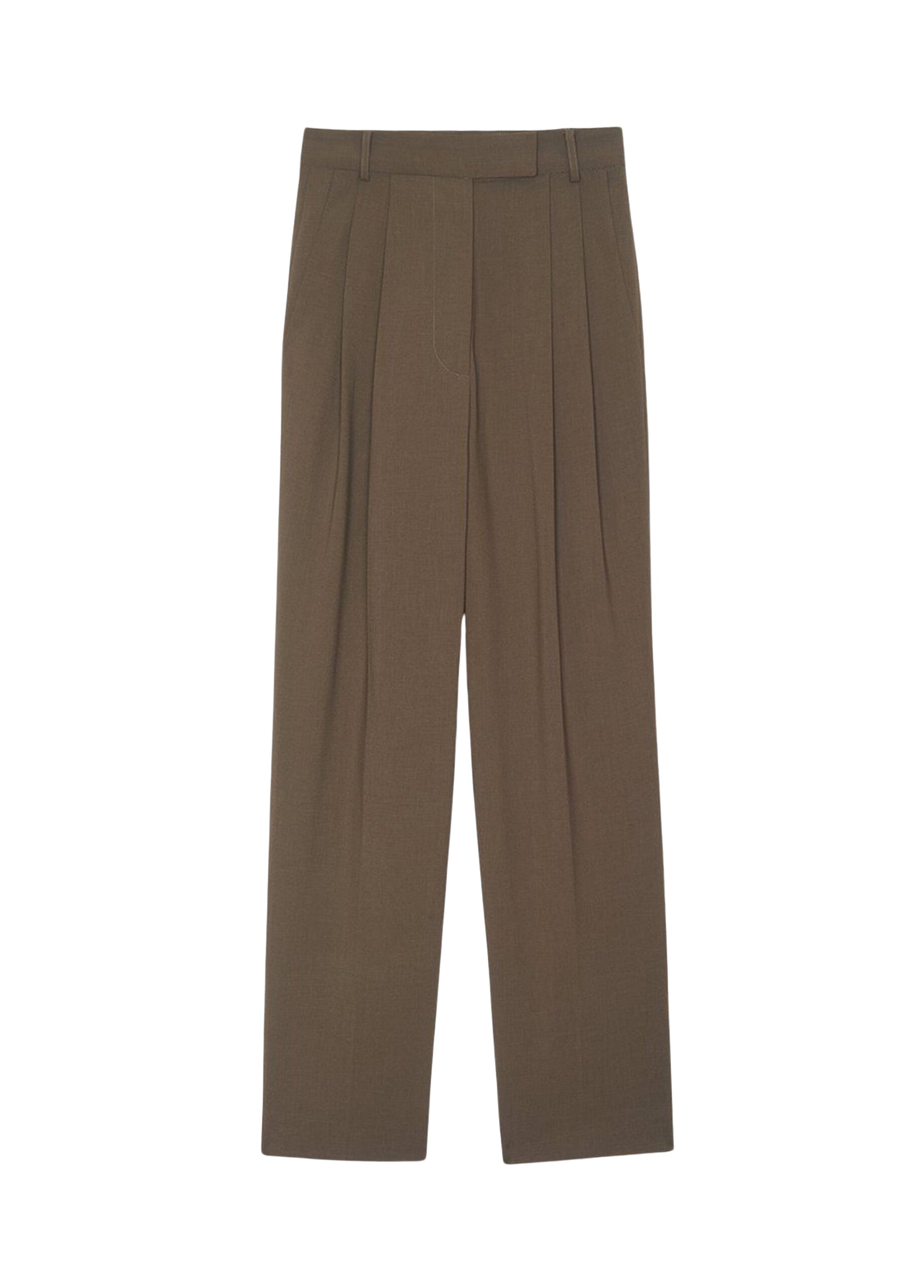 The Frankie Shop Bea Suit Pants – Chocolate