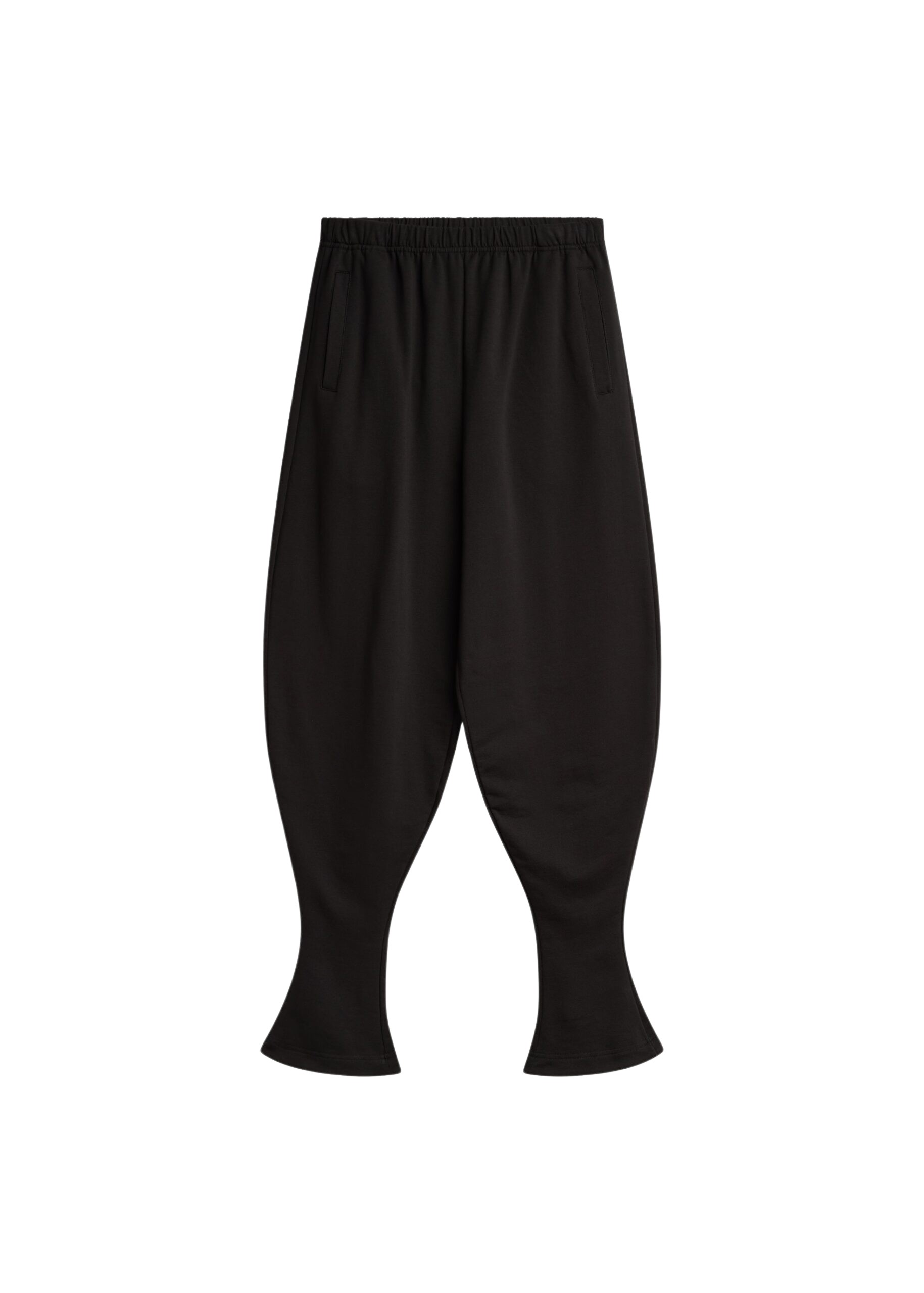 The Frankie Shop Bercy Curved Jersey Joggers – Black