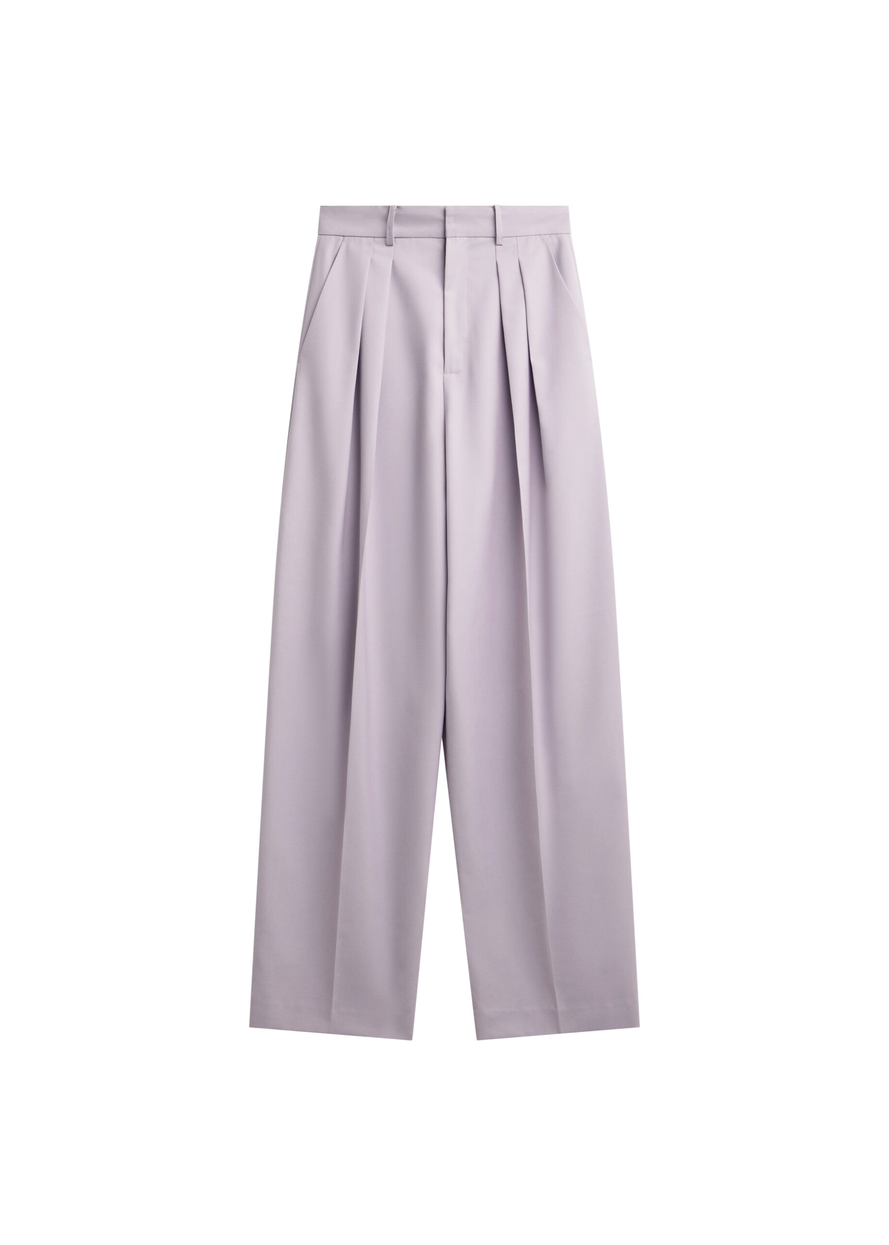 The Frankie Shop Bielsa Pleated Trousers – Lavender