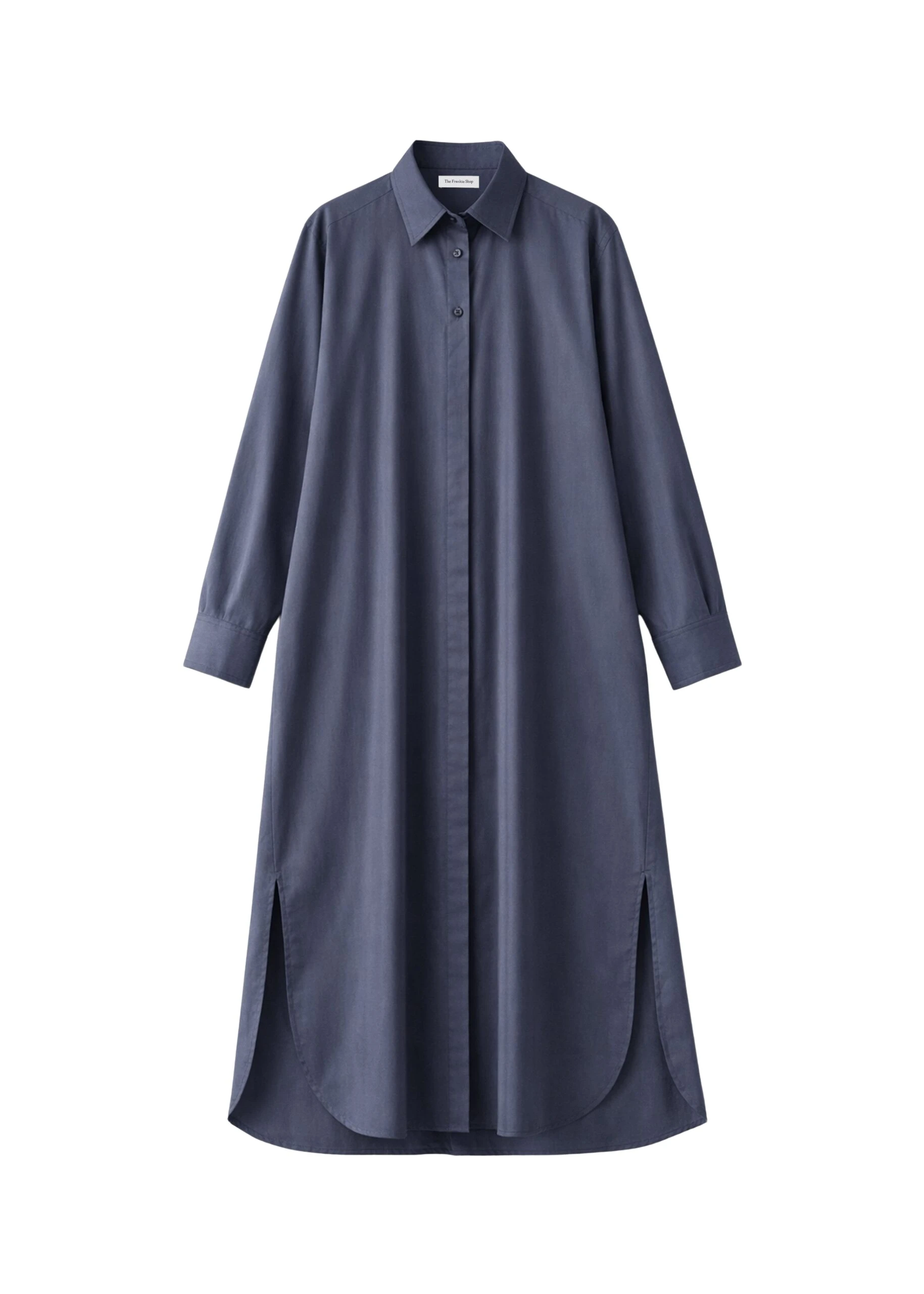 The-Frankie-Shop-Bloom-Organic-Cotton-Shirt-Dress-Charcoal-coveti-scaled65334_nobg The Frankie Shop Bloom Organic Cotton Shirt Dress - Charcoal - Oversized Minimalist Dresses in Grey - Shop at Luxury Shoes