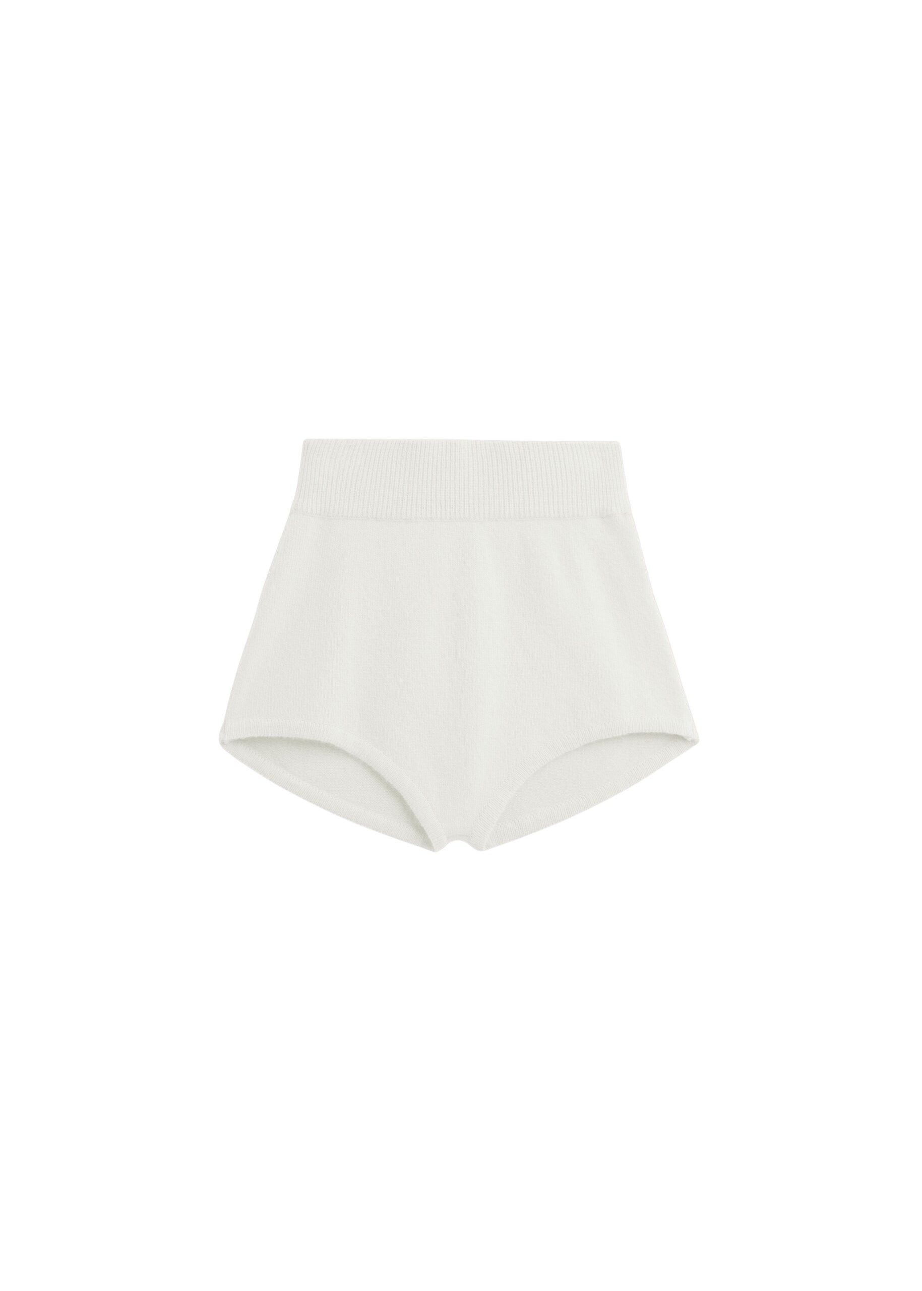 The Frankie Shop Bresica Knit Hot Pants – Ivory