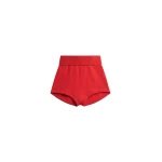 The Frankie Shop Bresica Knit Hot Pants - Red - Oversized Minimalist Shorts in Red - Shop at Luxury Shoes 