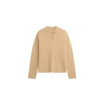The-Frankie-Shop-Bresica-Knit-Polo-Sweater-Camel-coveti-scaled92995_nobg The Frankie Shop Bresica Knit Polo Sweater – Camel