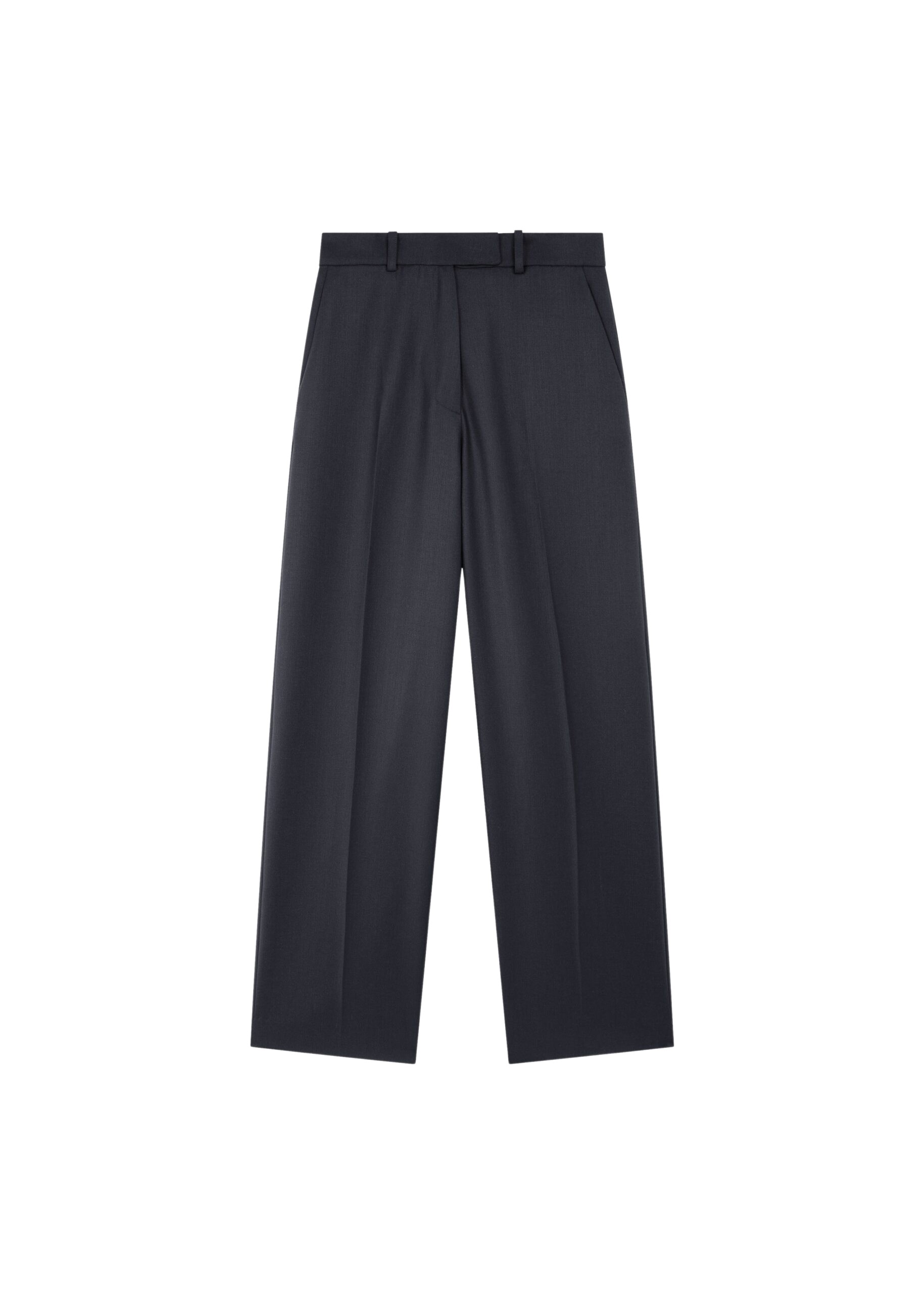 The Frankie Shop Brickell Satin Trousers – Black