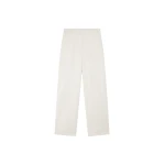 The Frankie Shop Brickell Trousers - Ivory - Oversized Minimalist Pants in Ivory - Shop at Luxury Shoes 