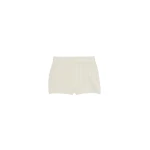 The Frankie Shop Brisbane Knit Mini Shorts - White - Oversized Minimalist Shorts in White - Shop at Luxury Shoes 