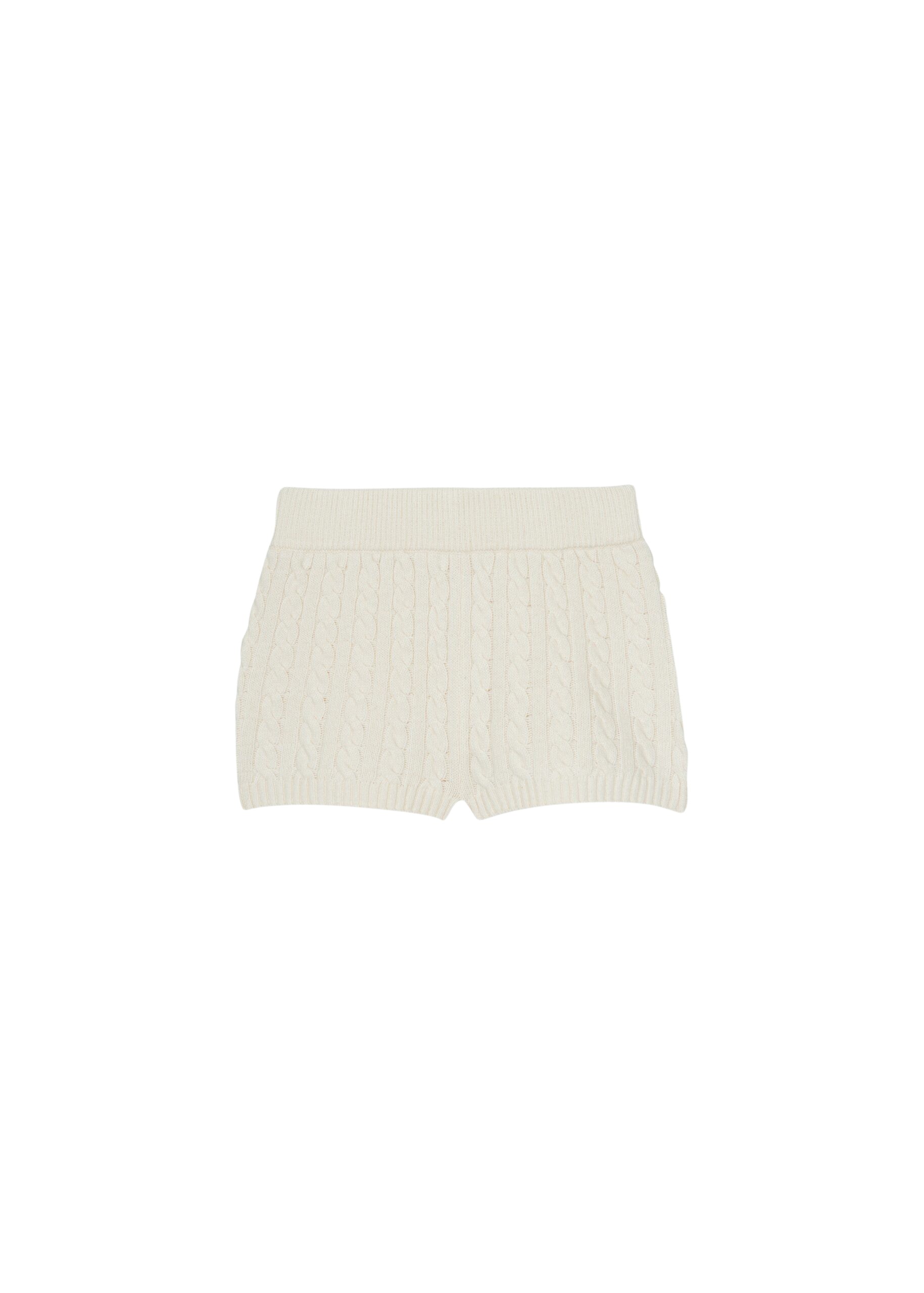The Frankie Shop Brisbane Knit Mini Shorts – White