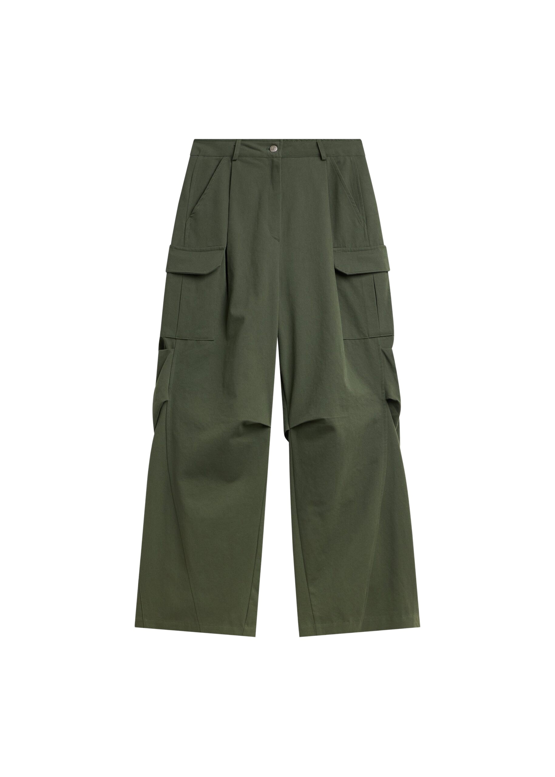 The Frankie Shop Bronte Cargo Pants – Army Green