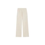 The Frankie Shop Cavert Linen Pants - Sand - Oversized Minimalist Pants in Beige - Shop at Luxury Shoes 