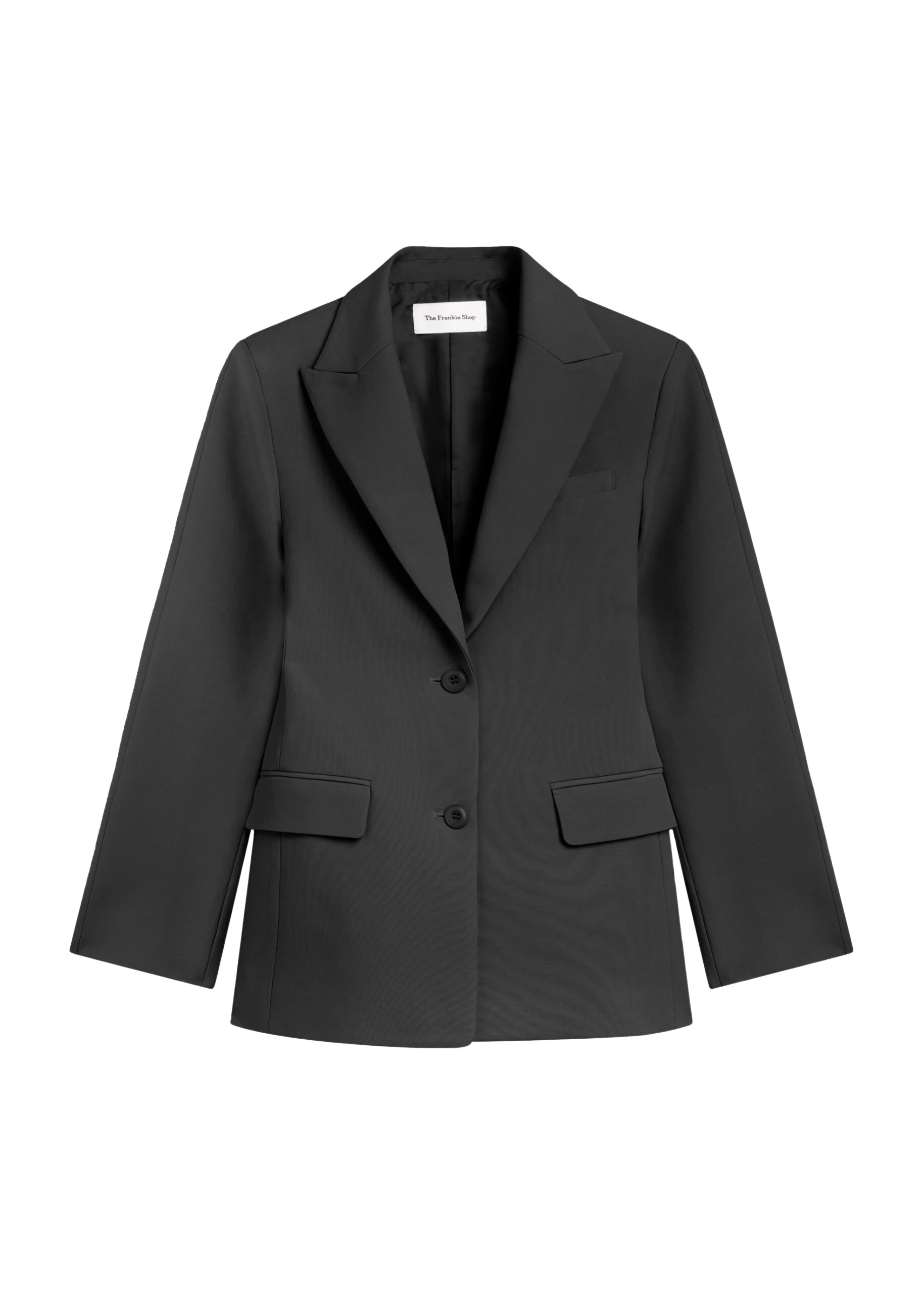 The-Frankie-Shop-Colette-Hourglass-Satin-Blazer-Black-coveti-scaled30649_nobg The Frankie Shop Colette Hourglass Satin Blazer - Black - Oversized Minimalist Jackets in Black - Shop at Luxury Shoes