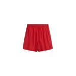 The Frankie Shop Coria Boxer Shorts - Red Stripe - Oversized Minimalist Shorts in Red - Shop at Luxury Shoes 