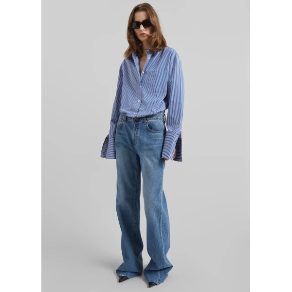 The Frankie Shop Dalston Jeans – Medium Wash, view 2