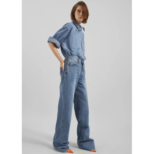 The Frankie Shop Dalston Jeans – Medium Wash, view 3