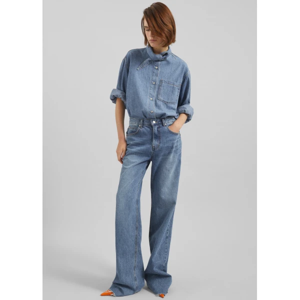 The Frankie Shop Dalston Jeans – Medium Wash, view 6