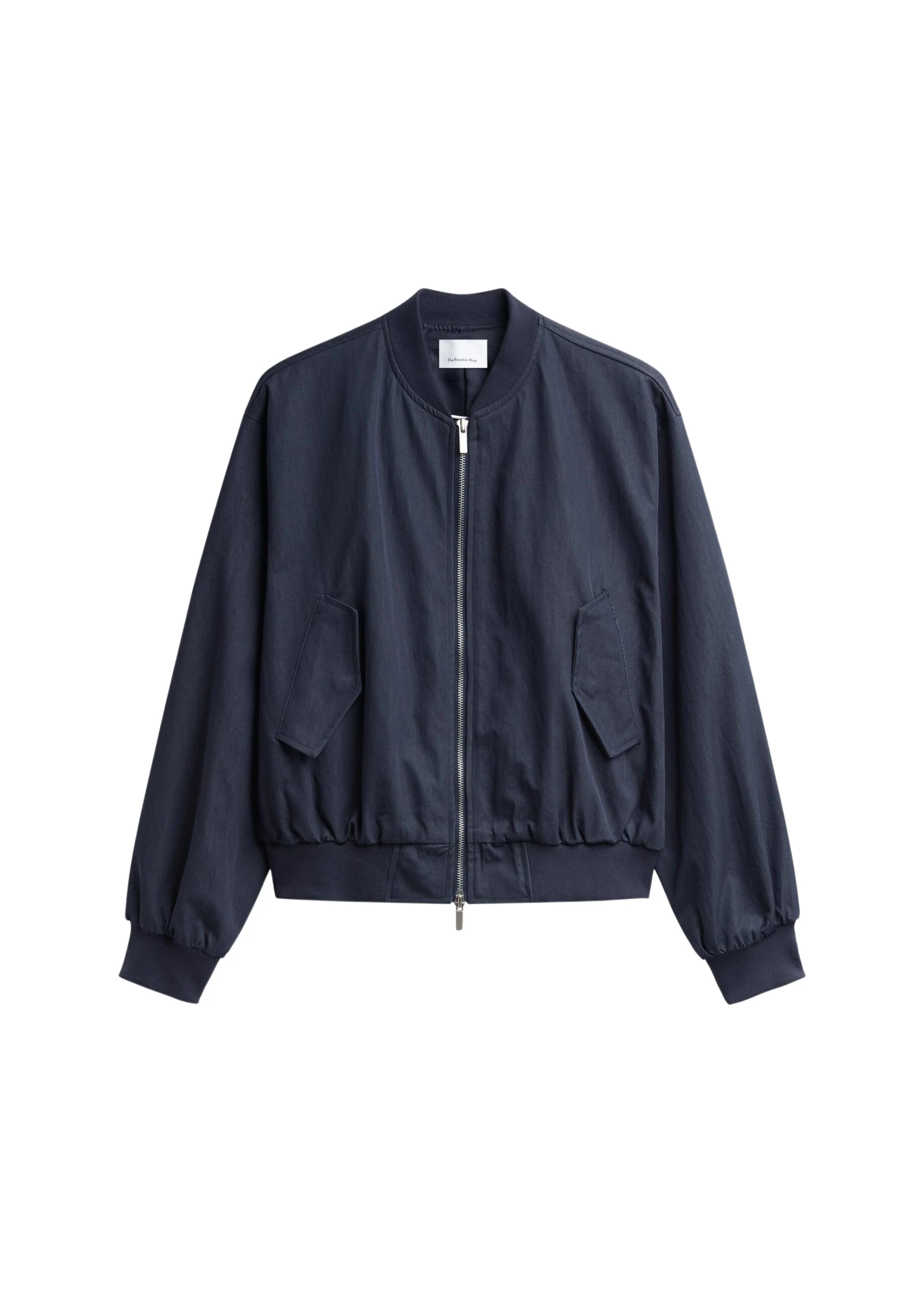 The-Frankie-Shop-Davron-Denim-Effect-Bomber-Jacket-Dark-Navy-coveti-scaled73123_nobg The Frankie Shop Davron Denim Effect Bomber Jacket - Dark Navy - Oversized Minimalist Jackets in Blue - Shop at Luxury Shoes