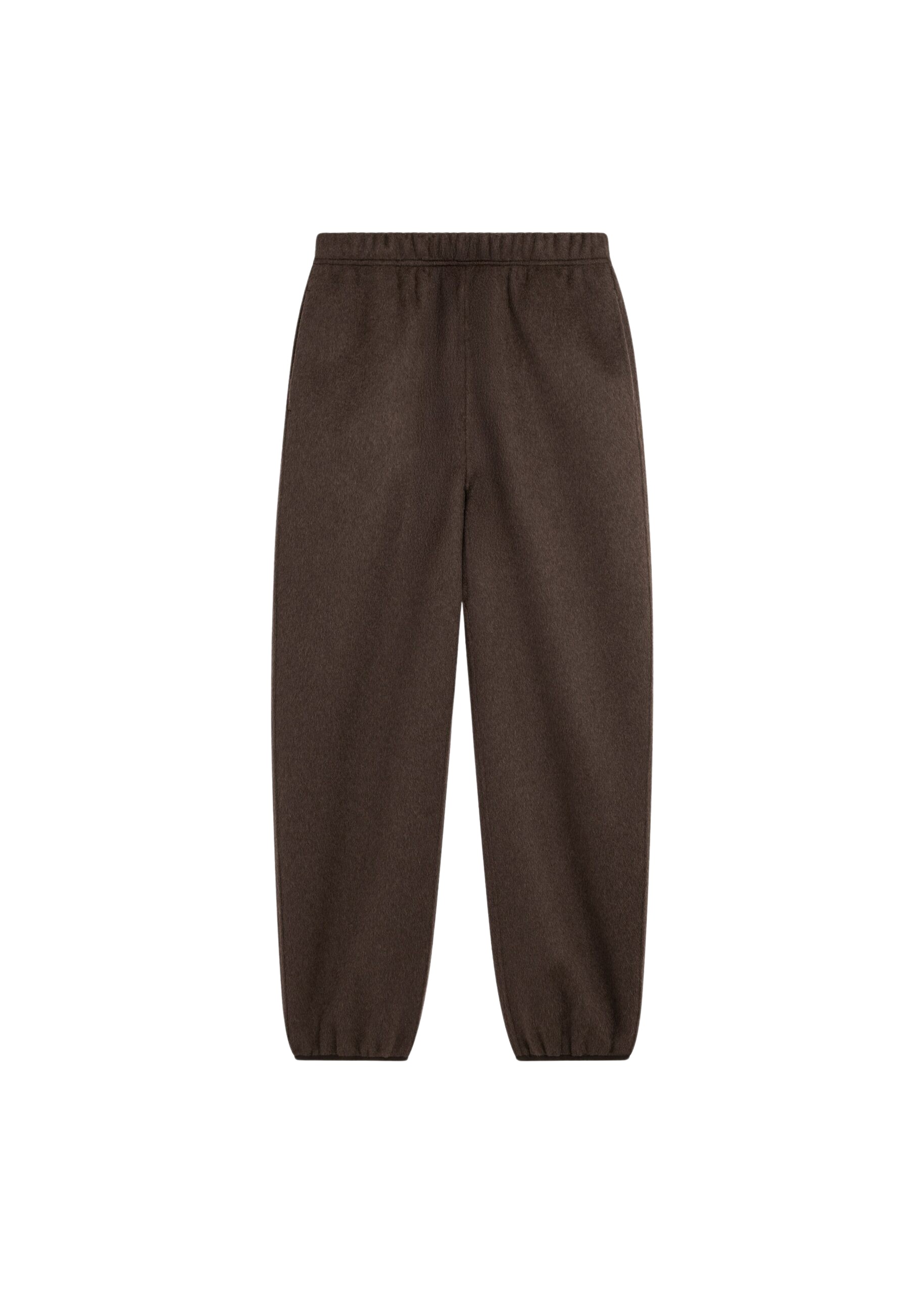 The Frankie Shop Delancey Wool Joggers – Brown Melange