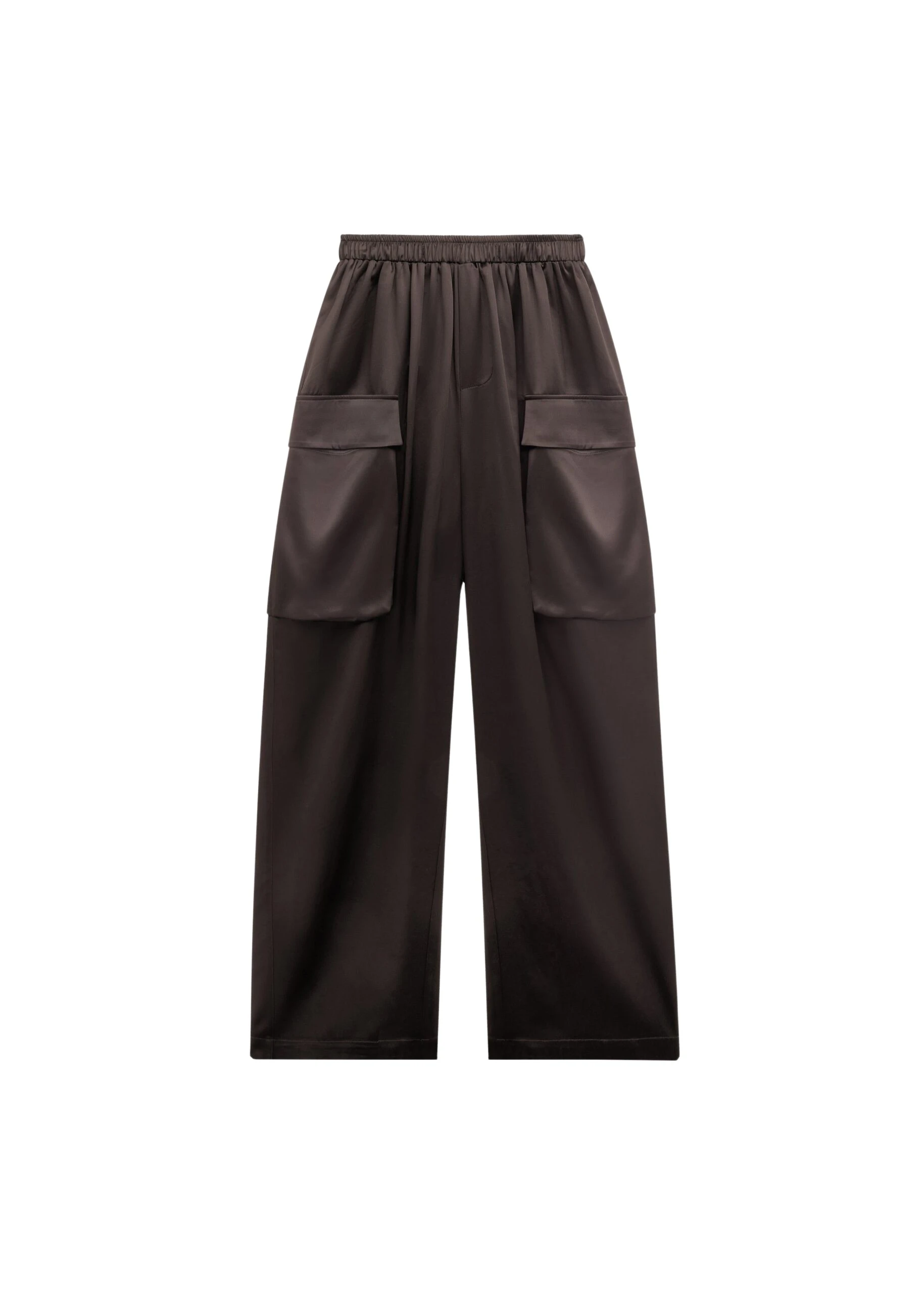 The-Frankie-Shop-Delny-Satin-Cargo-Pants-Dark-Brown-coveti-scaled54567_nobg The Frankie Shop Delny Satin Cargo Pants - Dark Brown - Oversized Minimalist Pants in Beige - Shop at Luxury Shoes