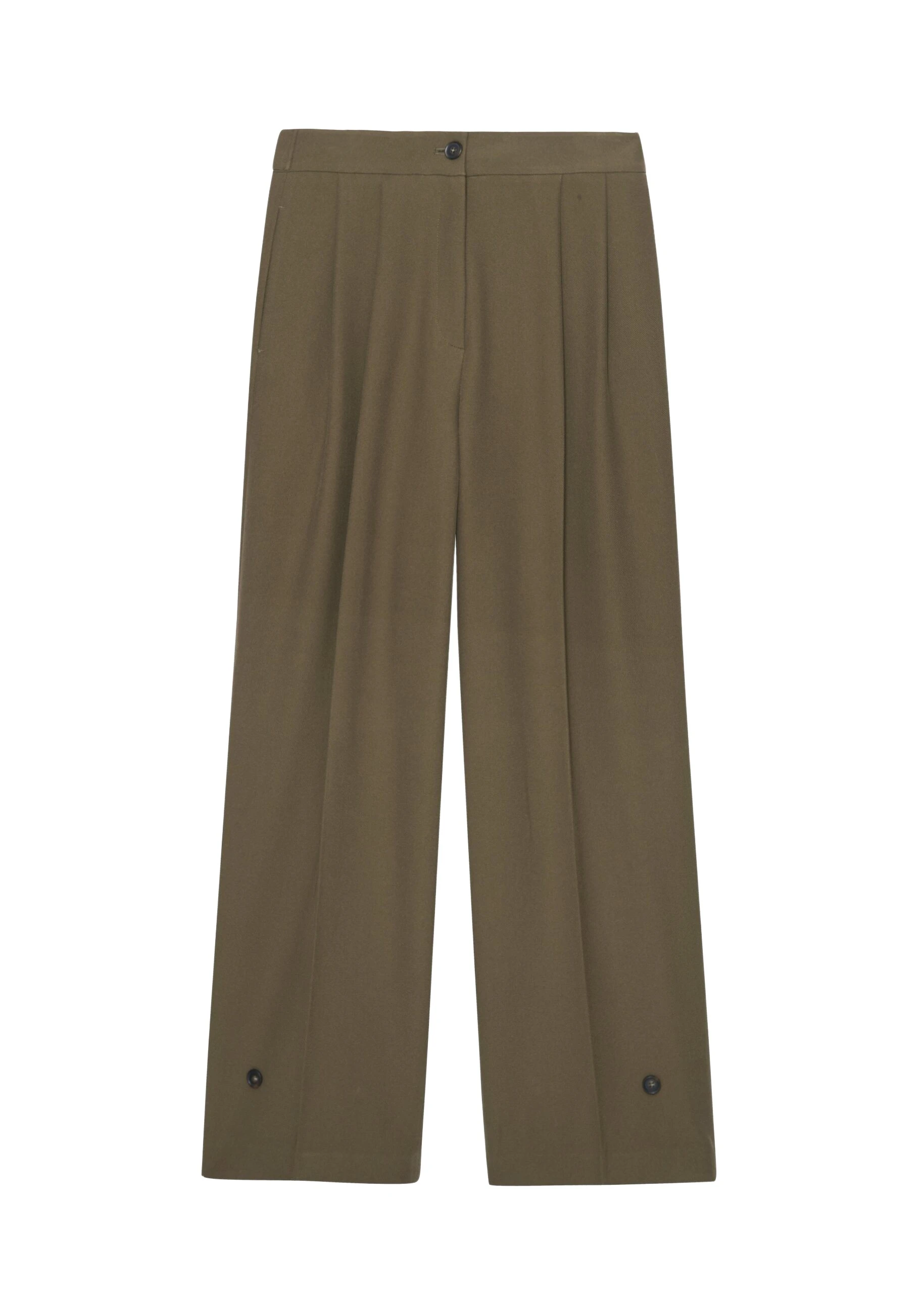 The-Frankie-Shop-Dina-Pleated-Trousers-Khaki-coveti-scaled97549_nobg The Frankie Shop Dina Pleated Trousers - Khaki - Oversized Minimalist Pants in Green - Shop at Luxury Shoes