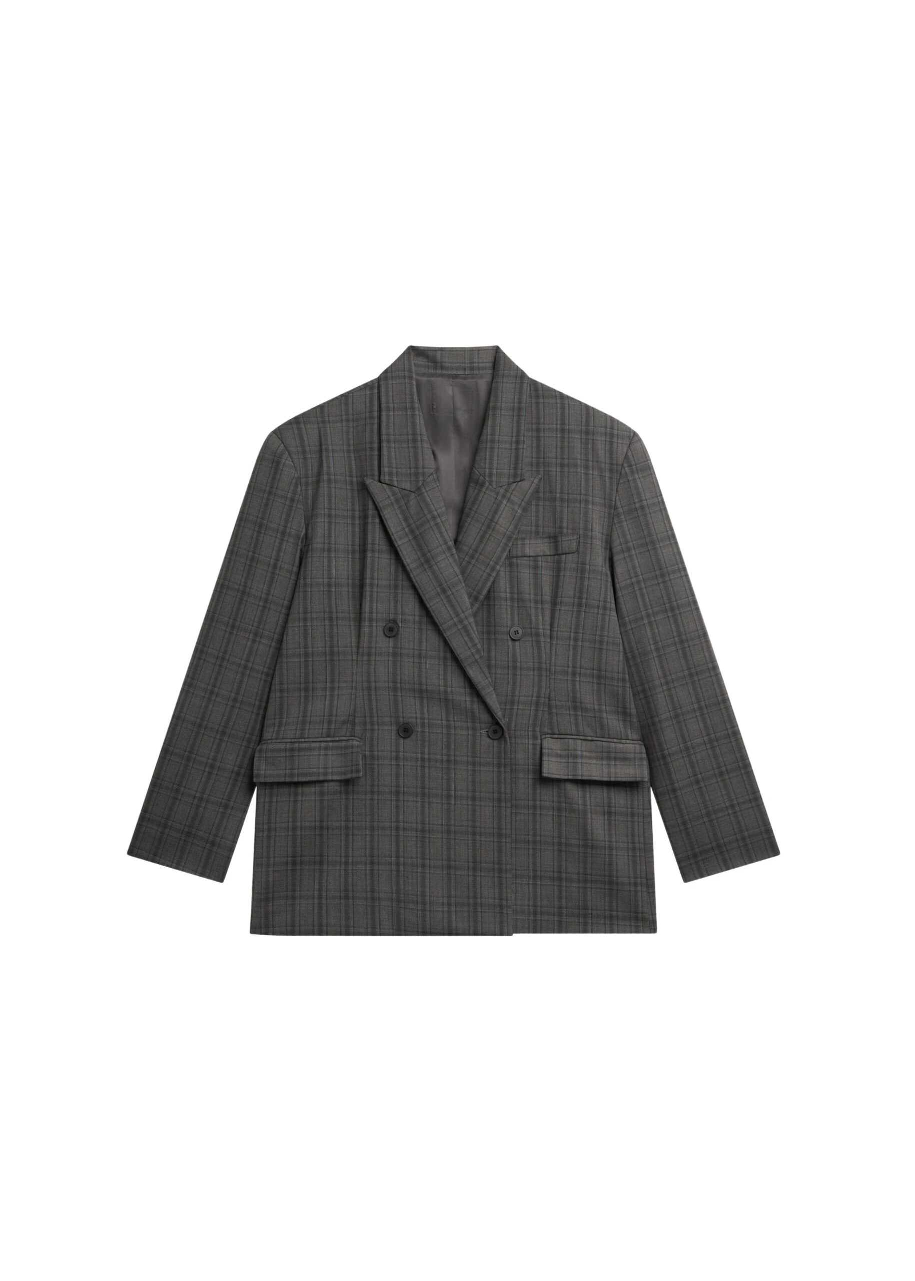 The-Frankie-Shop-Dinant-Padded-Double-Breasted-Blazer-Grey-Plaid-coveti-scaled30691_nobg The Frankie Shop Dinant Padded Double-Breasted Blazer - Grey Plaid - Oversized Minimalist Jackets in Multicolour - Shop at Luxury Shoes