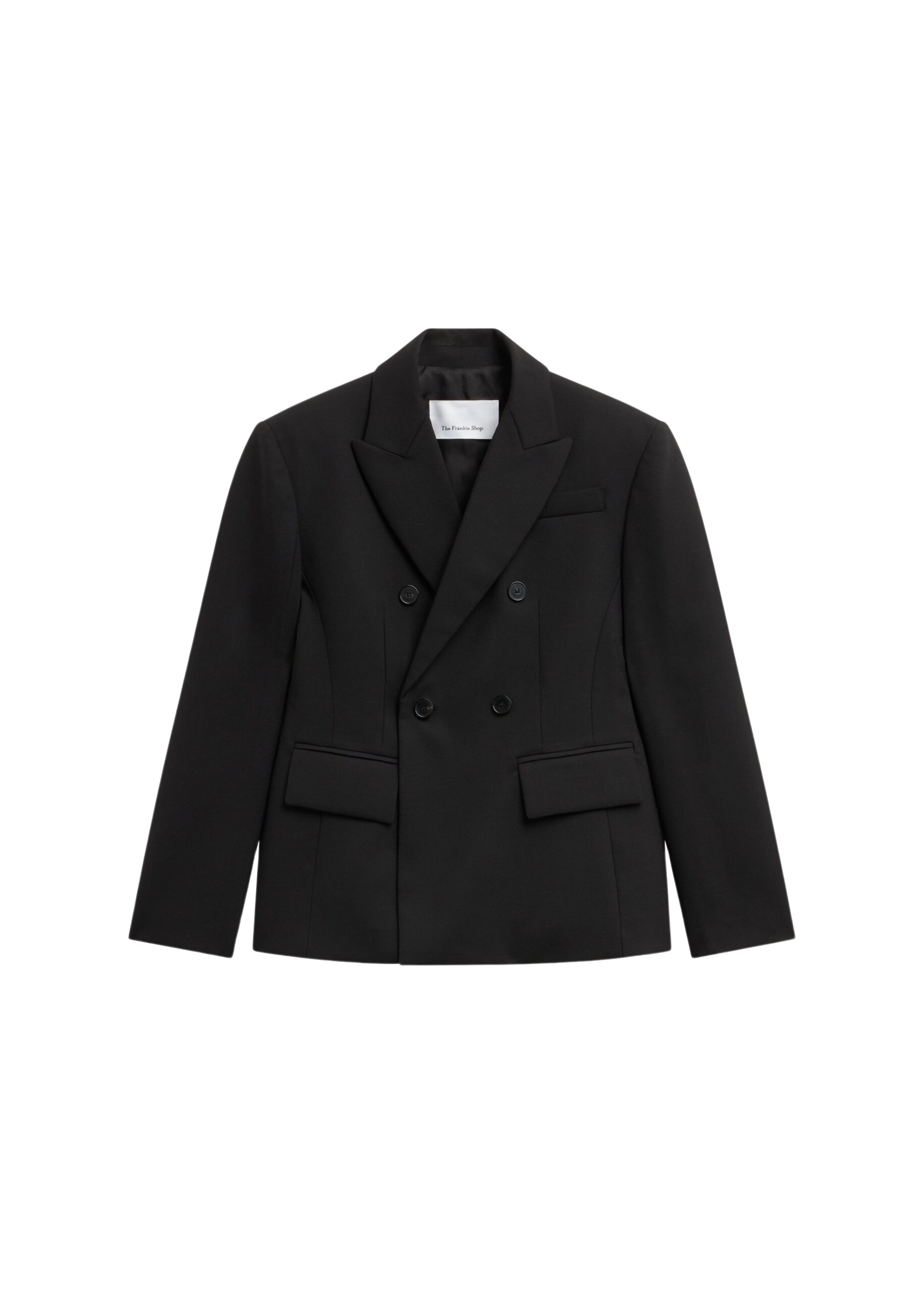 The Frankie Shop Doyer Cinched Blazer – Black