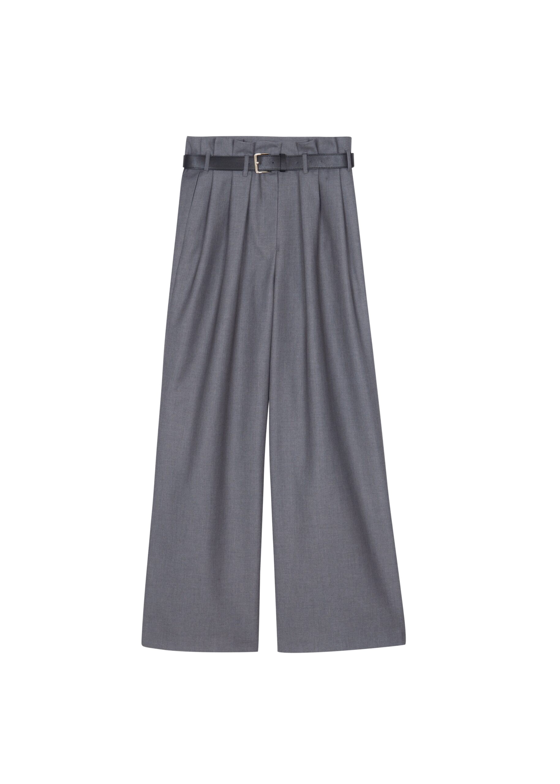 The Frankie Shop Dulverton Pleated Trousers – Grey