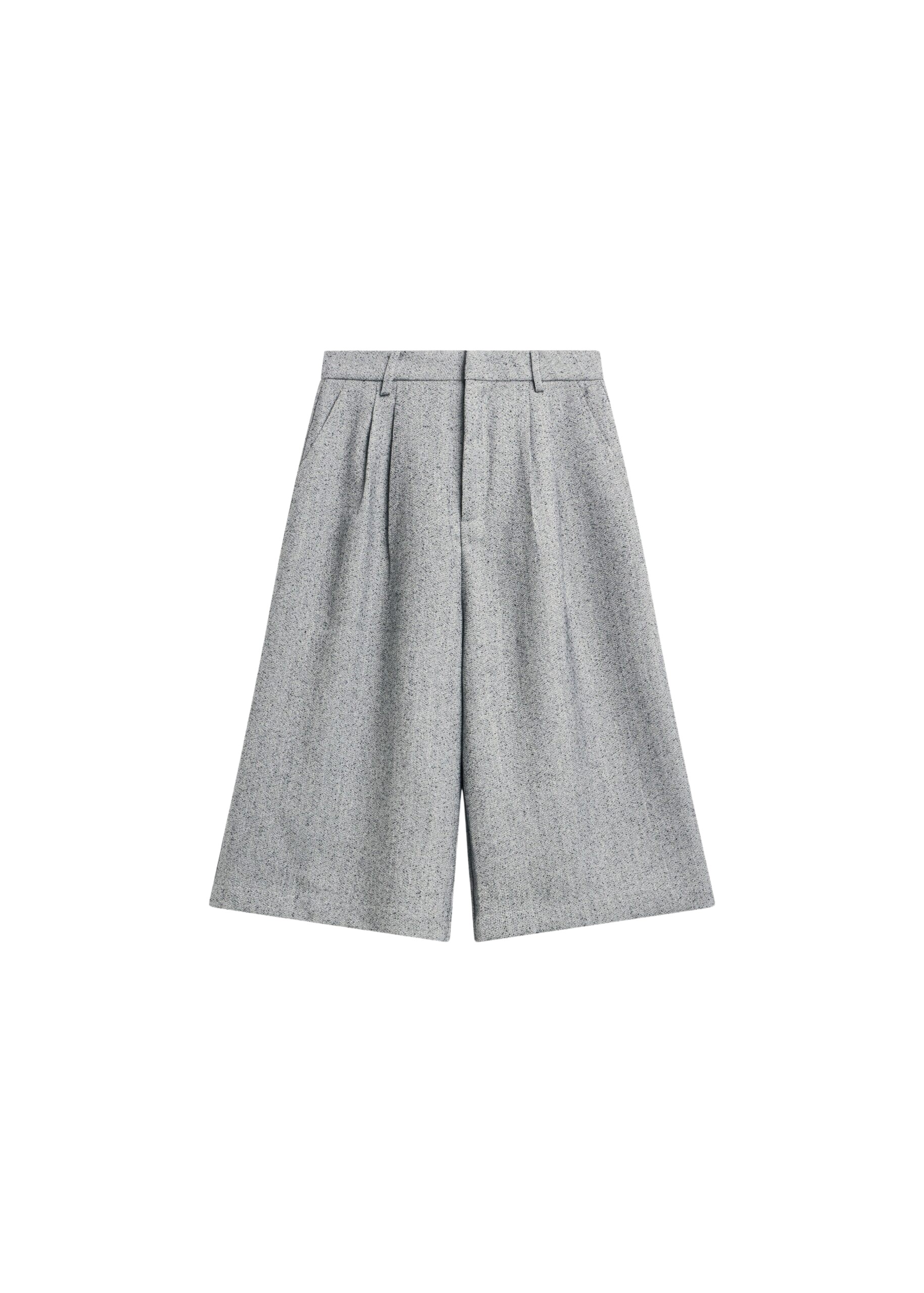 The Frankie Shop Dunley Bermuda Shorts – Grey Melange