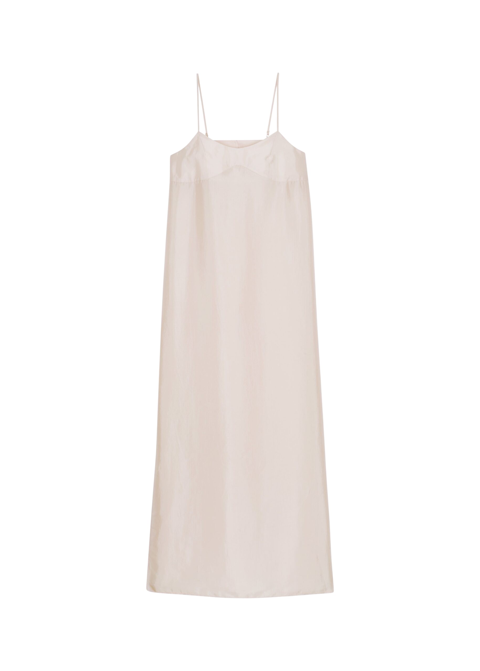 The Frankie Shop Dylana Sleeveless Maxi Dress - Faded Pink - Oversized Minimalist Dresses in Pink - Shop at Luxury Shoes 