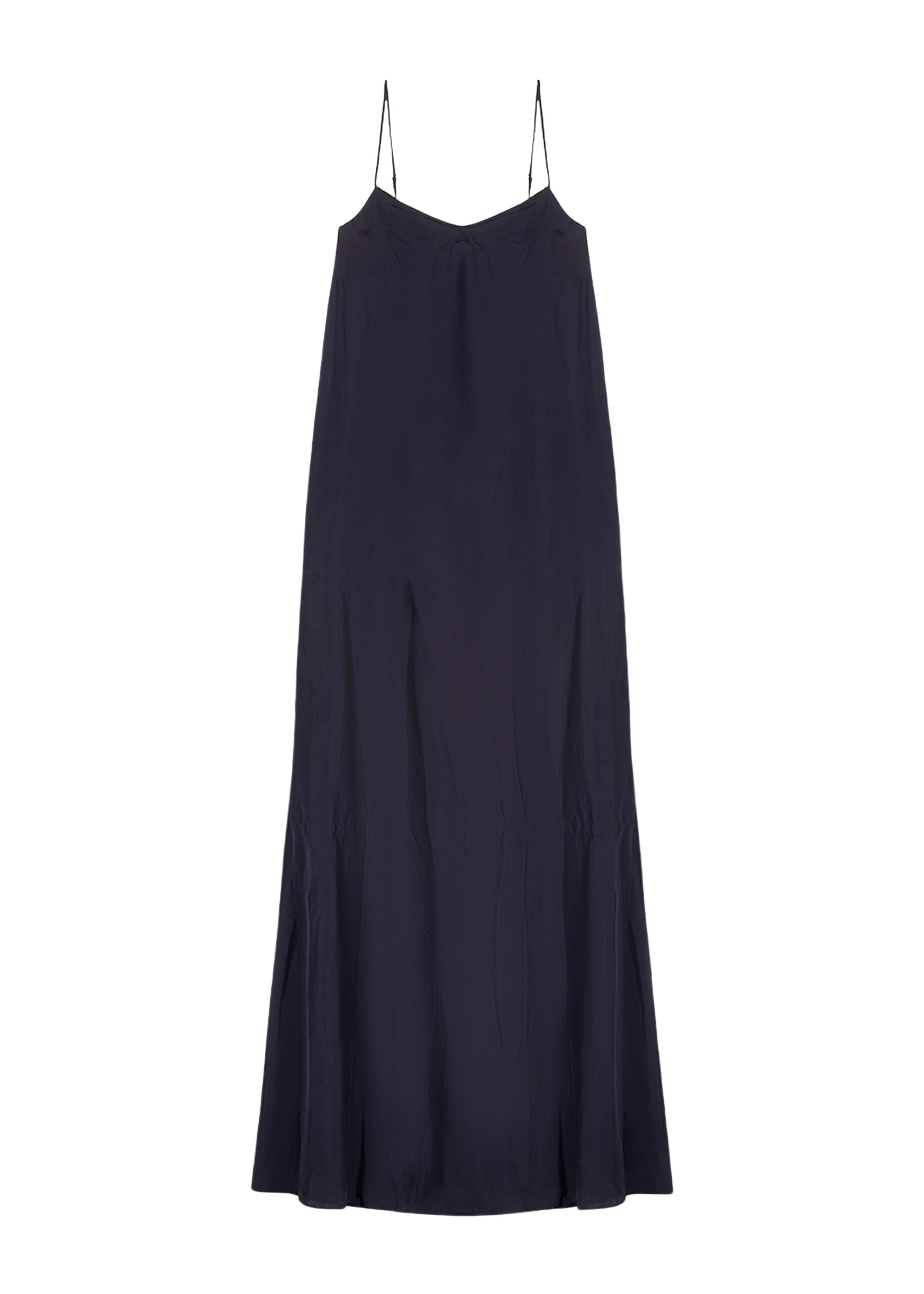 The Frankie Shop Dylana Sleeveless Maxi Dress - Navy - Oversized Minimalist Dresses in Blue - Shop at Luxury Shoes 