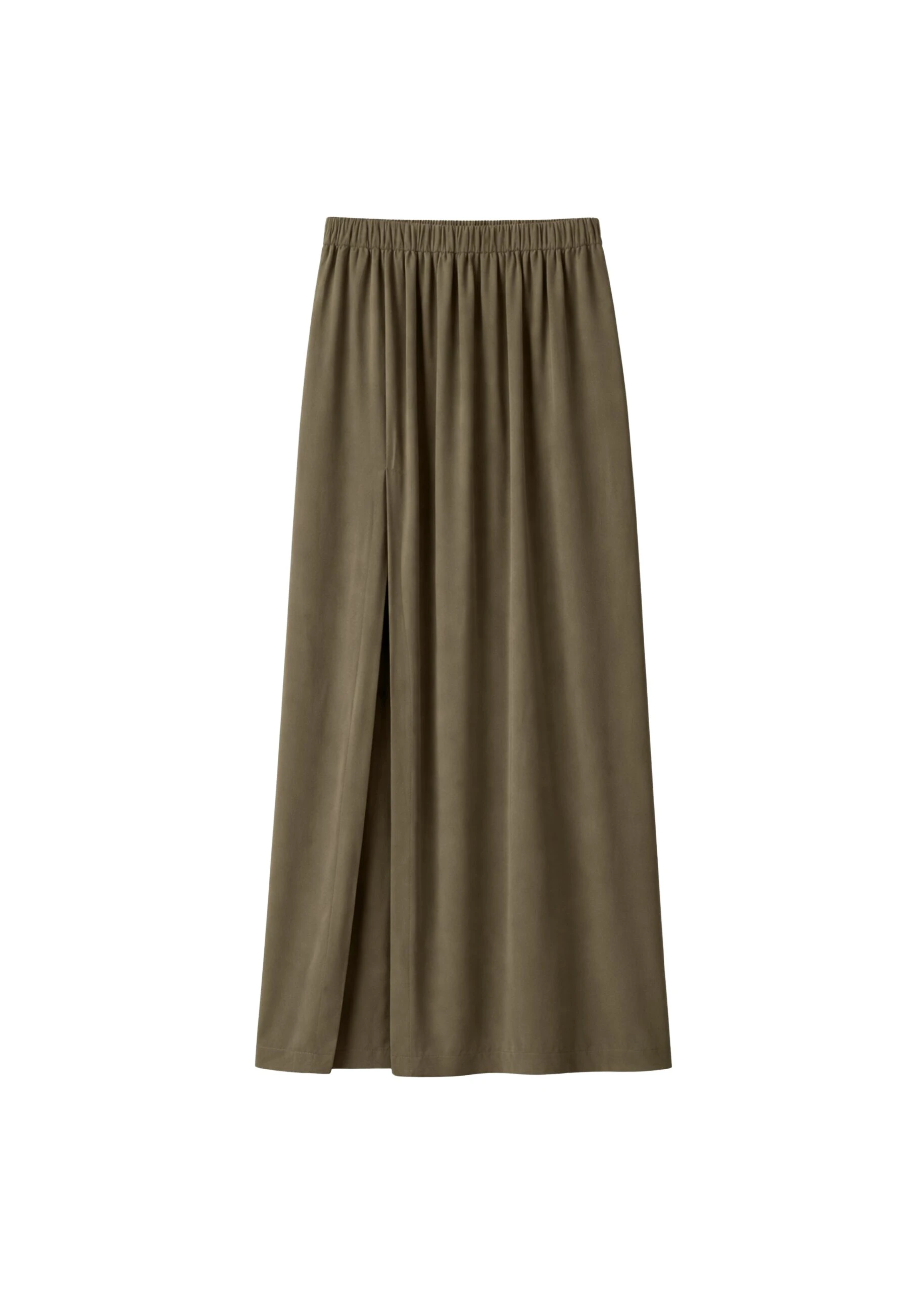 The-Frankie-Shop-Elie-Silk-Fluid-Maxi-Skirt-Olive-coveti-scaled68592_nobg The Frankie Shop Elie Silk Fluid Maxi Skirt - Olive - Oversized Minimalist Skirts in Green - Shop at Luxury Shoes