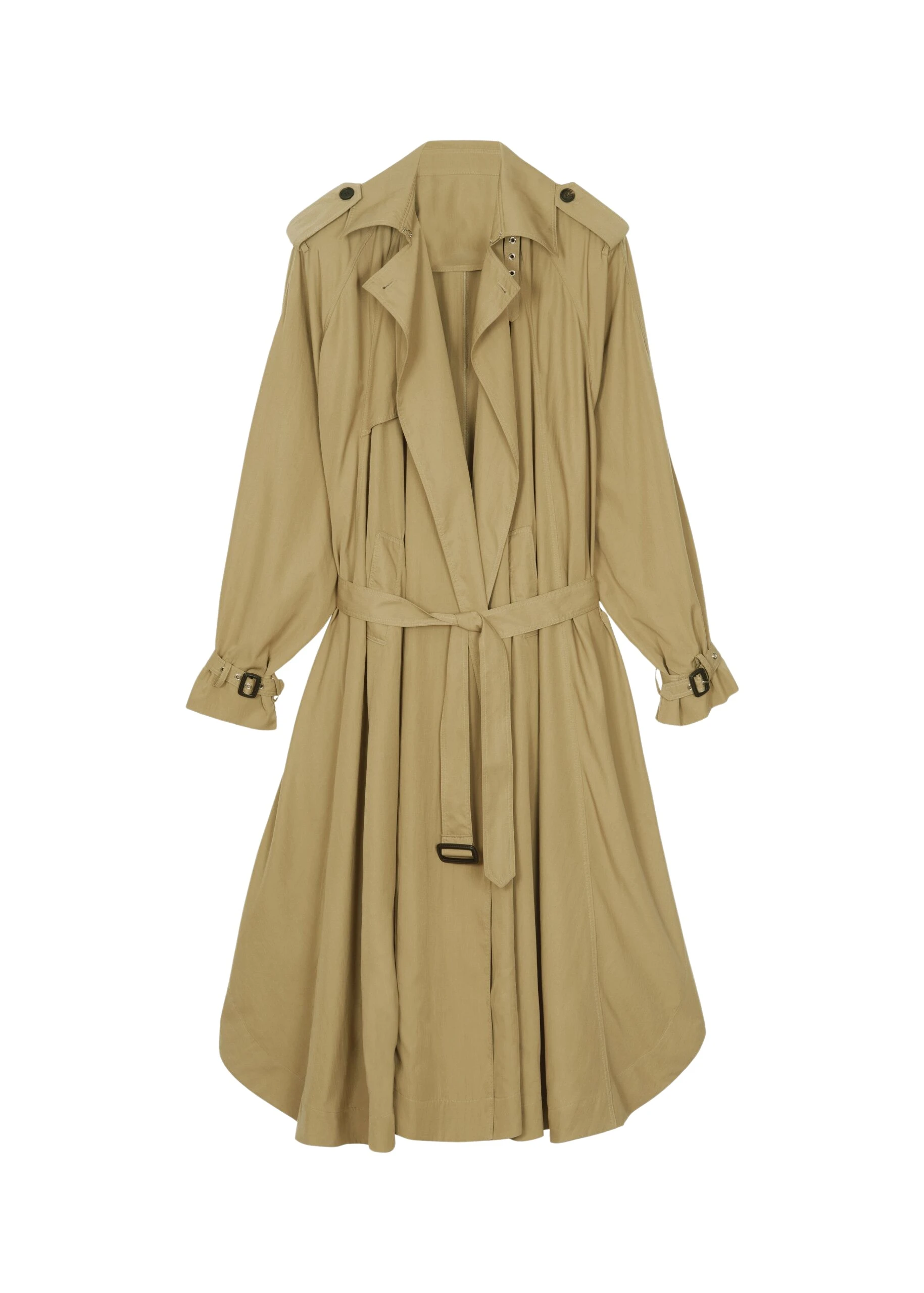 The-Frankie-Shop-Elsdon-Fluid-Long-Trench-Camel-coveti-scaled83564_nobg The Frankie Shop Elsdon Fluid Long Trench - Camel - Oversized Minimalist Coats in Beige - Shop at Luxury Shoes