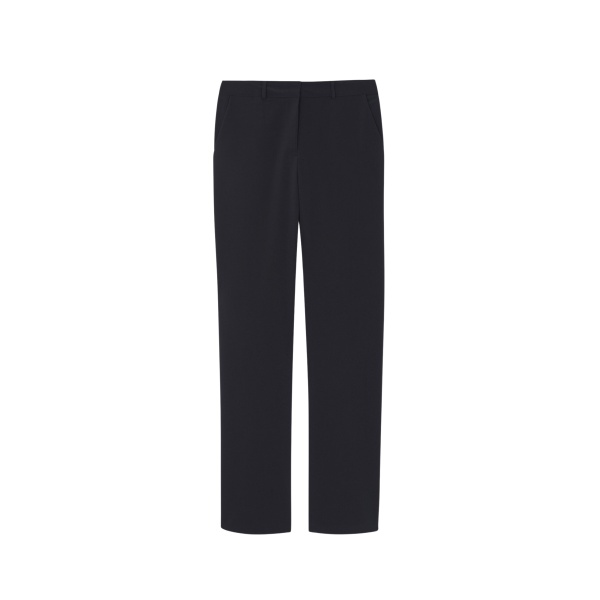 The Frankie Shop Emersyn Capri Pants - Black - Oversized Minimalist Pants in Black - Shop at Luxury Shoes 