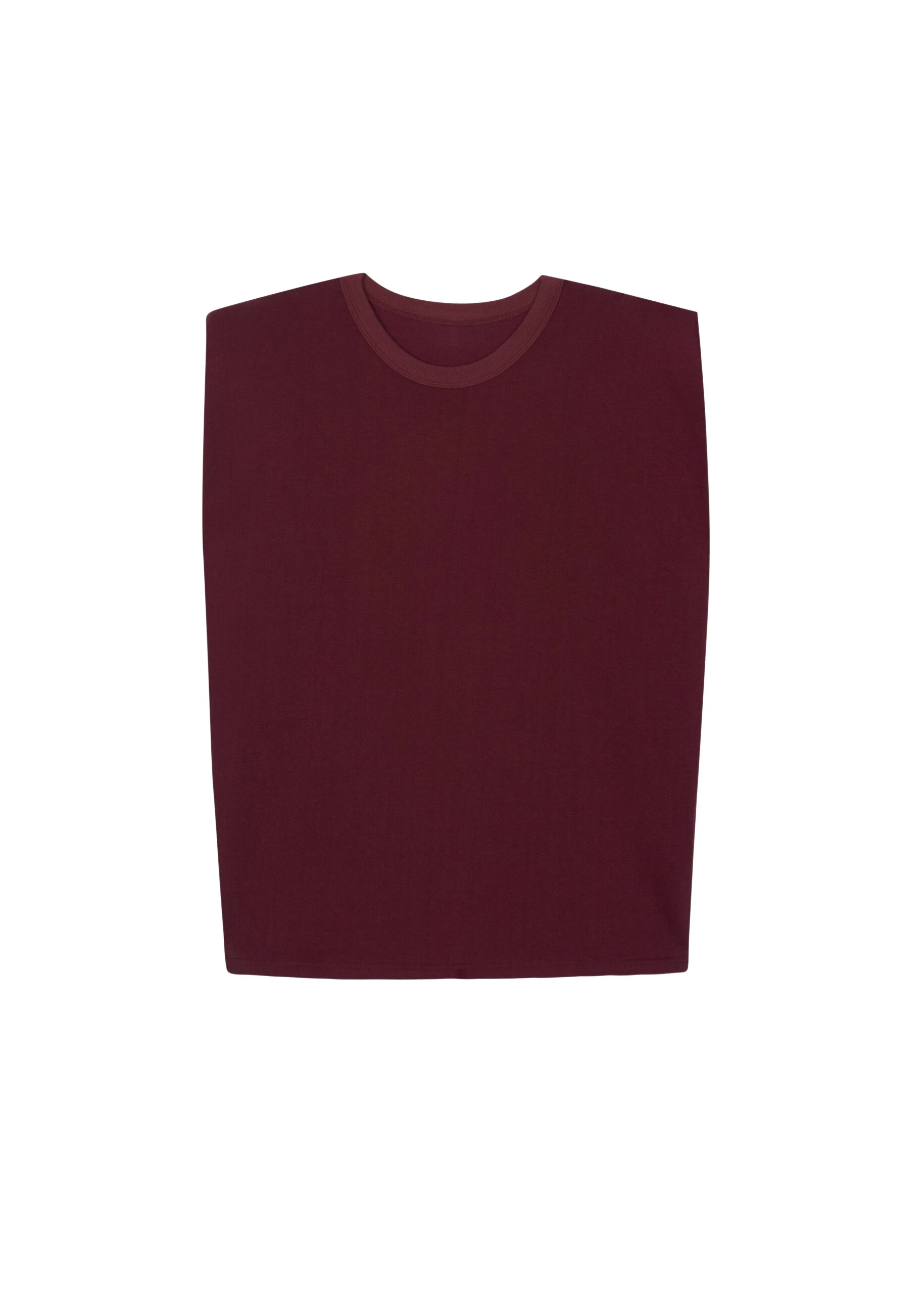 The-Frankie-Shop-Eva-Padded-Shoulder-Muscle-T-Shirt-Burgundy-coveti-scaled80704_nobg The Frankie Shop Eva Padded Shoulder Muscle T-Shirt - Burgundy - Oversized Minimalist Tops in Red - Shop at Luxury Shoes