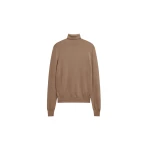 The Frankie Shop Eve Thin Turtleneck Sweater – Camel