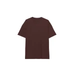 The Frankie Shop Faro Boxy Tee - Brown - Oversized Minimalist Tops in Beige - Shop at Luxury Shoes 