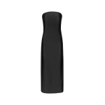 The Frankie Shop Giulia Bustier Dress - Black - Oversized Minimalist Dresses in Black - Shop at Luxury Shoes 