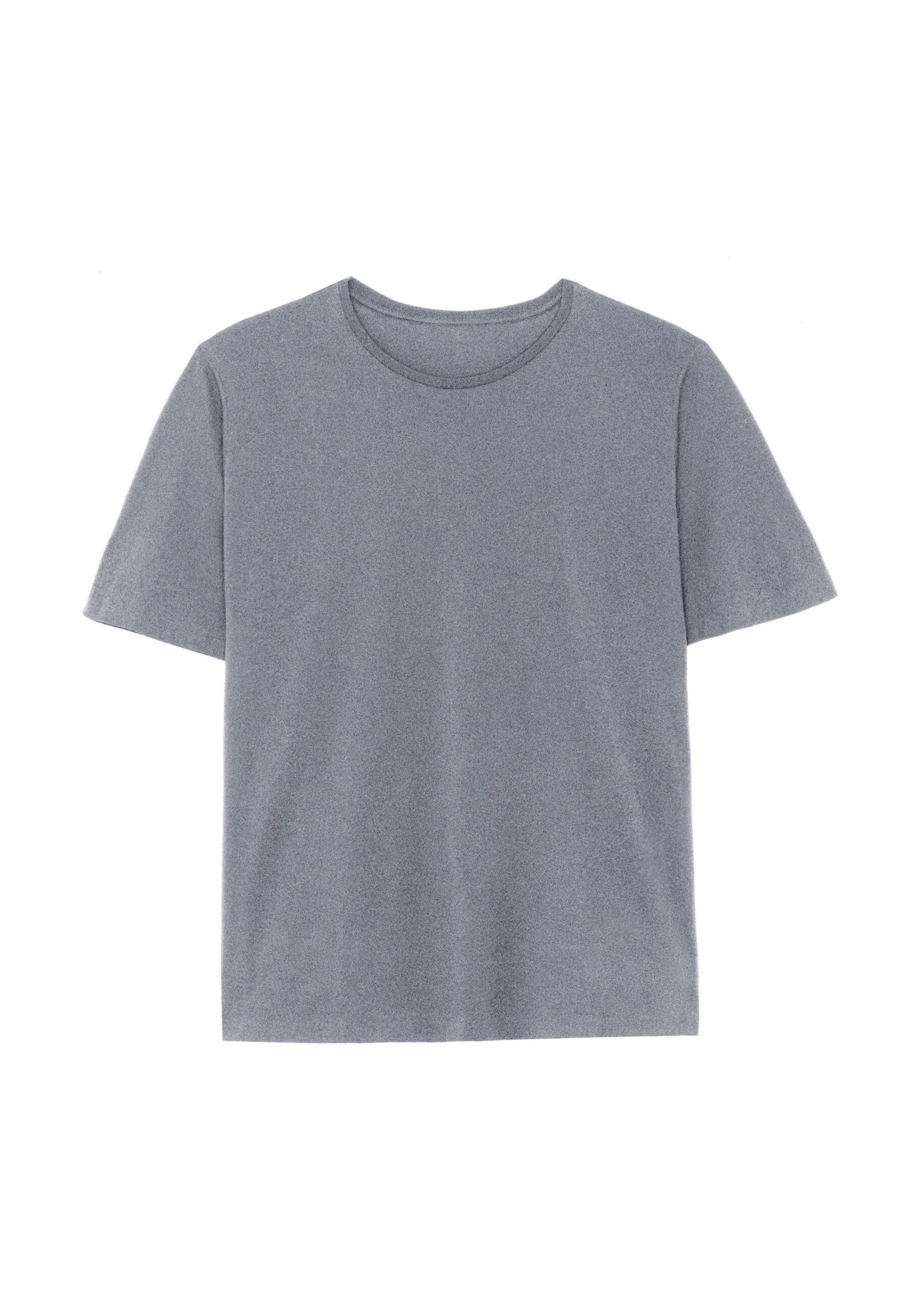 Harper Soft Organic T-Shirt - Dark Grey Melange by The Frankie Shop - Tops The Frankie Shop Harper Soft Organic T-Shirt - Dark Grey Melange - Oversized Minimalist Tops in Grey - Shop at Luxury Shoes