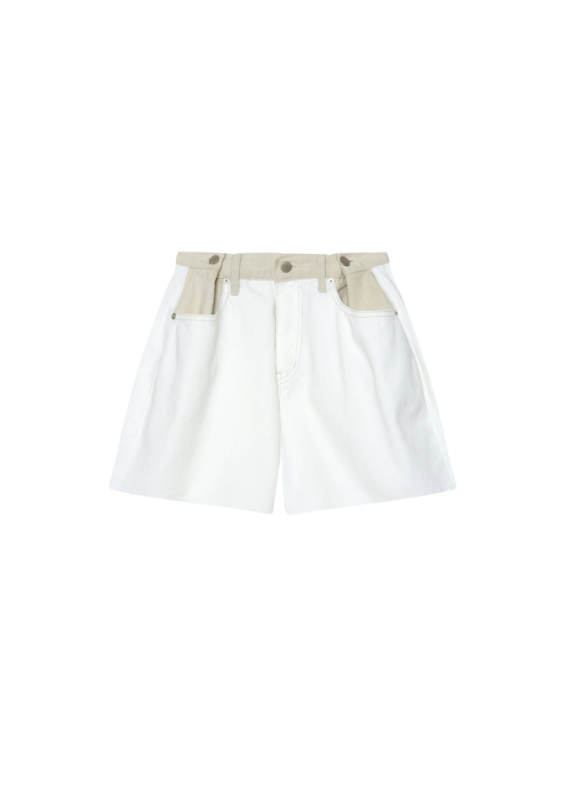 The-Frankie-Shop-Hayla-Contrast-Denim-Shorts-Off-WhiteBeige-coveti-scaled17343_nobg The Frankie Shop Hayla Contrast Denim Shorts - Off White/Beige - Oversized Minimalist Shorts in Multicolour - Shop at Luxury Shoes