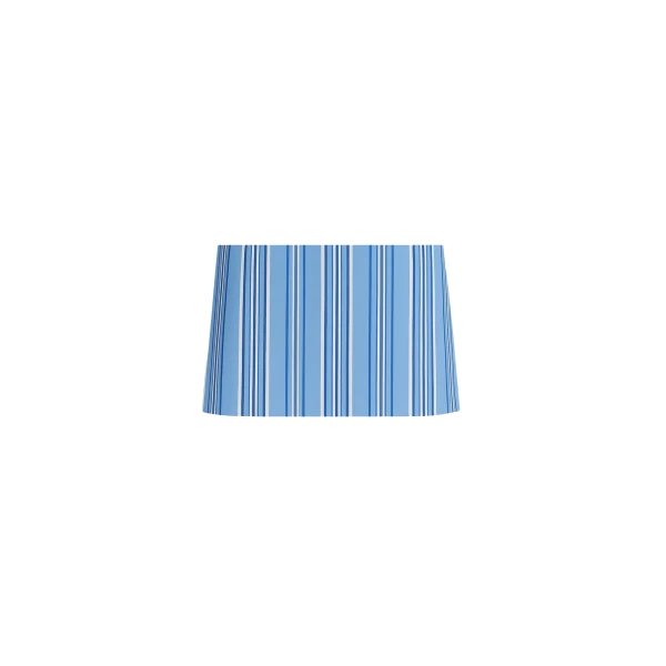 The Frankie Shop Hera Mini Skirt - Blue Multi Stripe - Oversized Minimalist Skirts in Multicolour - Shop at Luxury Shoes 