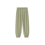 The Frankie Shop Isola Fluid Balloon Pants - Sage - Oversized Minimalist Pants in Green - Shop at Luxury Shoes 
