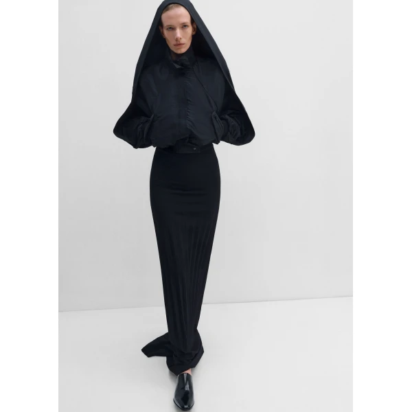 The Frankie Shop Jacket #03 - Black - Oversized Minimalist Jackets in Black - Shop at Luxury Shoes 