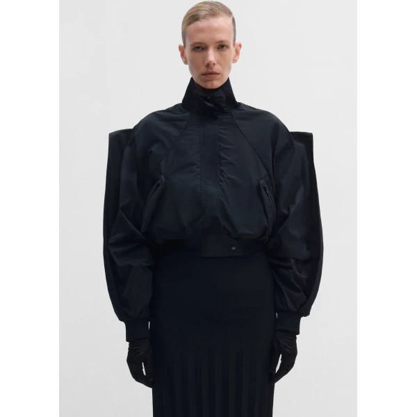 The Frankie Shop Jacket #03 - Black - Oversized Minimalist Jackets in Black - Shop at Luxury Shoes 